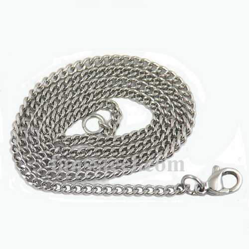 FSCH00W48 twisted Chain necklace - Click Image to Close
